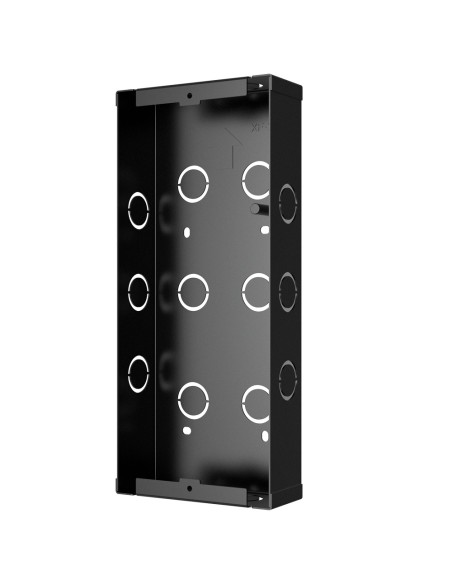 PANEL FRONTAL Y CAJA DE REGISTRO ENCASTRADA - ESPECÍFICA PARA AKUVOX AK-X912S - PANEL: 273 (AL) X 126 (AN) X 3 (FO) MM - CAJA: 2