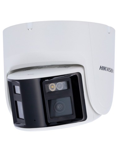 HIKVISION - CÁMARA PANORÁMICA TURRET IP GAMA PRO - RESOLUCIÓN 6 MEGAPÍXEL (3632X1632) - LENTE 2.8MM | POE | IR 30M | MICRÓFONO Y