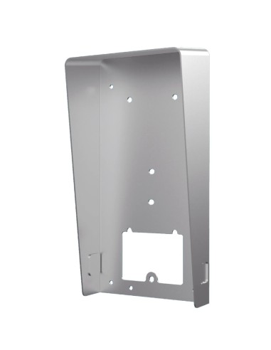 SOPORTE DE SUPERFICIE CON VISERA - ESPECÍFICO PARA VIDEOPORTEROS - COMPATIBLE CON DS-KV9503-WBE1 - ORIFICIOS DE CONEXIÓN - DIMEN