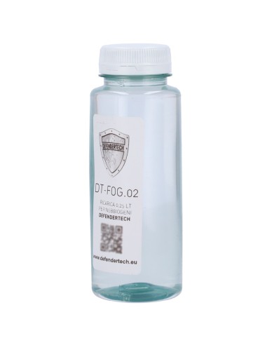 DEFENDERTECH - RECARGA DE LÍQUIDO - 0.25L - ESPECIAL PARA GENERADOR DE 100M3