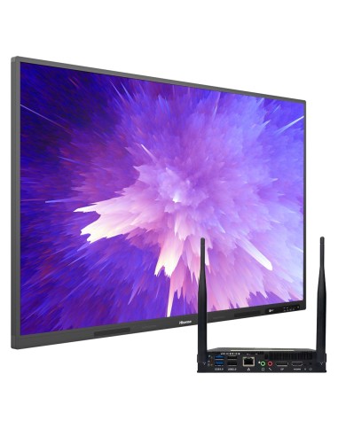 PANTALLA INTERACTIVA HISENSE 75&QUOT; 4K - TRANSMISIÓN INALÁMBRICA - RESOLUCIÓN 3840X2160 - ENTRADAS HDMI, DP, LAN, USB, TYPE-C