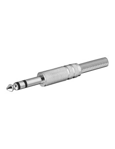 JACK MACHO ESTEREO DE 6,3MM METALICO CON691