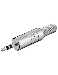 JACK MACHO ESTEREO 3,5MM METALICO CON693