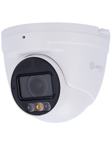 SAFIRE SMART - CÁMARA TURRET IP GAMA E1 AI - RESOLUCIÓN 8 MEGAPÍXEL (3840×2160) - LENTE MOTORIZADA 2.8~12MM | IR&AMP;LED HASTA 5