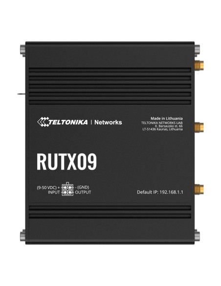 TELTONIKA ROUTER 4G INDUSTRIAL - DUAL SIM 4G CAT 6 - 1X ENTRADA/SALIDA DIGITAL - CARCASA ALUMINIO - POSICIONAMIENTO GNSS - 4 PUE