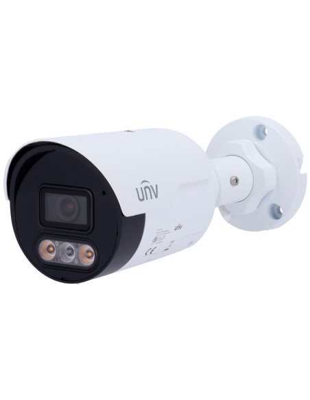CÁMARA BULLET IP UNIVIEW - GAMA EASY - 2 MP | LENTE 2.8 MM | MICROSD 512 GB - IR 30 M | LUZ BLANCA 30 M | WDR 120 DB - COLOR HUN