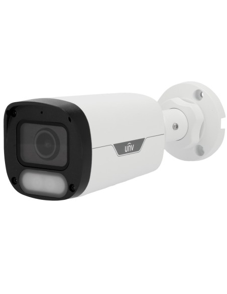 CÁMARA BULLET IP UNIVIEW - GAMA EASY - 4 MP | LENTE 4 MM | MICROSD 512 GB - LUZ BLANCA 30 M | WDR 120 DB - COLOR HUNTER CON TECN