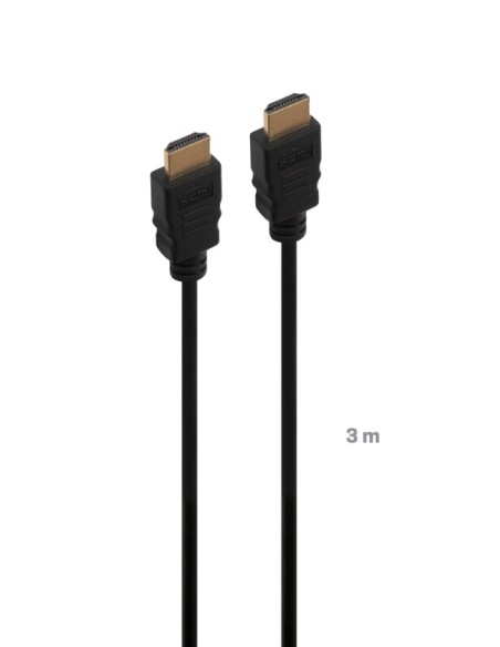 CÂBLE HDMI 2.0. UHD 4K@60HZ. 18 GBPS. CU. 30 AWG. 3 M. FONESTAR 020-ZM-ZM