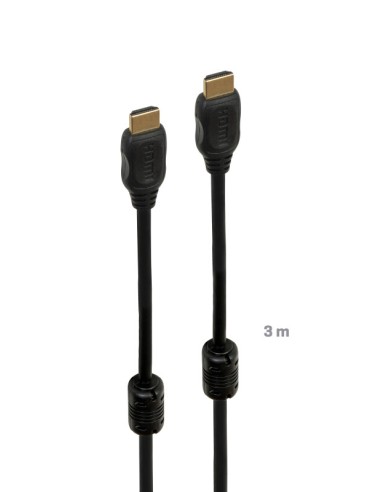 CABLE HDMI 2.1. 8K@60HZ. 48 GBPS. CU. 28 AWG. 3 M. FONESTAR 7908K-3