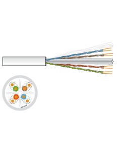 ROULEAU DE CÂBLE CAT 6 UTP FONESTAR LIGNUM-12SUB