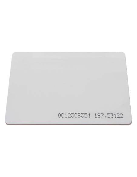 TARJETA DE PROXIMIDAD NUMERADA - ID POR RADIOFRECUENCIA | MEMORIA 8K - MF DESFIRE EV3 PASIVO | FORMATO CR80 - ALTA FRECUENCIA 13