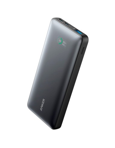 ANKER POWER BANK CON PANTALLA - CAPACIDAD 10000MAH - ENTRADAS CABLE INTEGRADO, PUERTO USB-C - SALIDAS: 2XUSB-C, 1X USB-A - CARGA