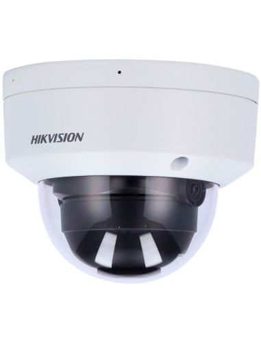 HIKVISION - CÁMARA DOMO IP GAMA PRO - RESOLUCIÓN 4 MEGAPIXEL (2688X1520) - LENTE 2.8 MM | MICRÓFONO DUAL EN ARRAY - LUZ HÍBRIDA