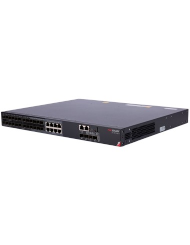 HIKVISION SWITCH GESTIONABLE L3 - 24 PUERTOS SFP + 8 RJ45 COMBO + 4 PUERTOS SFP+ - 24 PUERTOS GIGABIT + 8 GIGABIT + 4 PUERTOS 10