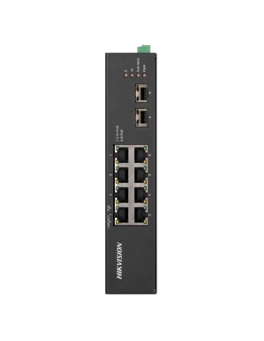 TELTONIKA SWITCH POE NO GESTIONABLE INDUSTRIAL - 8 PUERTOS ETHERNET RJ45 GIGABIT +2 SFP GIGABIT - 8 PUERTOS ETHERNET POE+ 802.3A