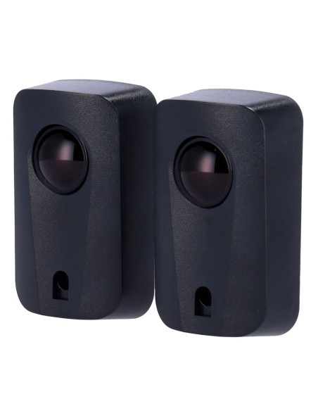 DETECTOR DE BARRERA POR INFRARROJOS - CABLEADO | 1 HAZ - ALCANCE MÁX. DE DETECCIÓN 15/10 M - SALIDA DE RELÉ - ALIMENTACIÓN 12~24