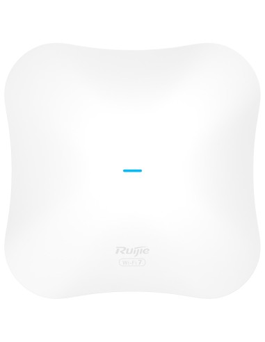 REYEE - AP WI-FI OMNIDIRECTIONNEL 7 TRIPLE RADIO - FRÉQUENCES 2.4, 5 , 6GHZ - SUPPORTE 802.11A/B/G/N/AC/AX/BE - VITESSE DE TRAN