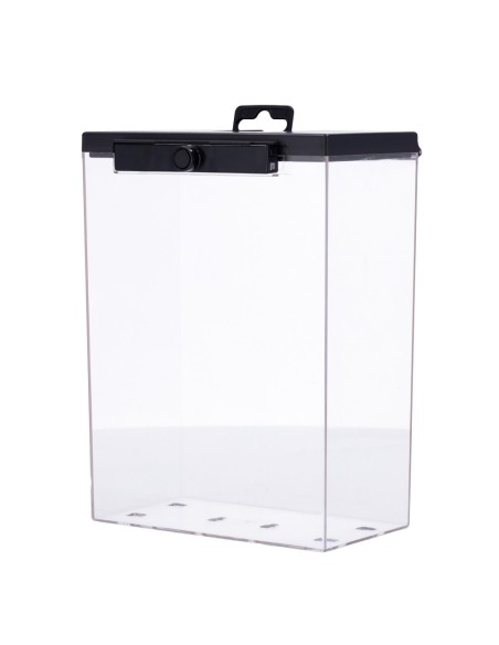 PROTECCIÓN ELECTRÓNICA ANTIHURTO EAS - AM 58 KHZ | DESBLOQUEO MAGNÉTICO - CAJA TRANSPARENTE DE POLICARBONATO - MEDIDAS INT.: 205