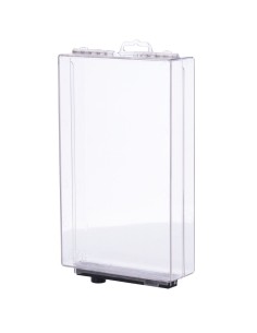PROTECCIÓN ELECTRÓNICA ANTIHURTO EAS - AM 58 KHZ | DESBLOQUEO MAGNÉTICO - CAJA TRANSPARENTE DE POLICARBONATO - MEDIDAS INT.: 220