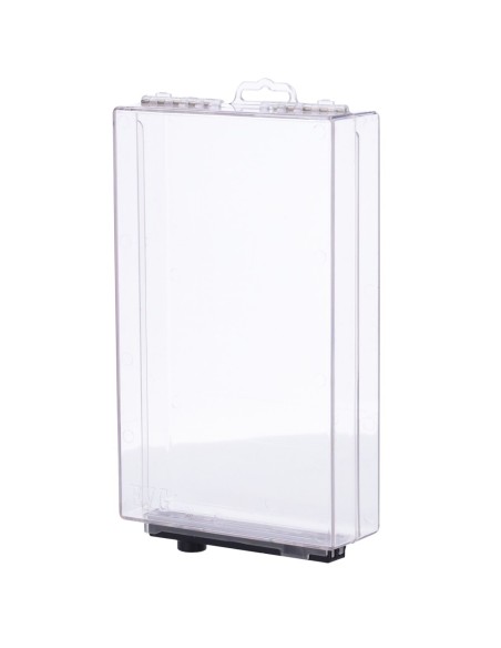 PROTECCIÓN ELECTRÓNICA ANTIHURTO EAS - AM 58 KHZ | DESBLOQUEO MAGNÉTICO - CAJA TRANSPARENTE DE POLICARBONATO - MEDIDAS INT.: 220