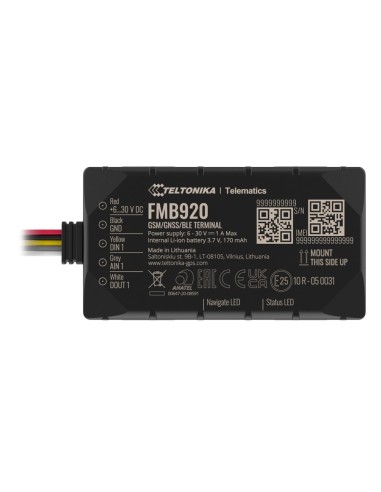 TRACKER PLUG &AMP; PLAY POUR VÉHICULES - CONNEXION SIMPLE - ENTRÉES ET SORTIES CÂBLÉES - 2G ET BLE POUR TK-EYE - MICRO-SIM - DE