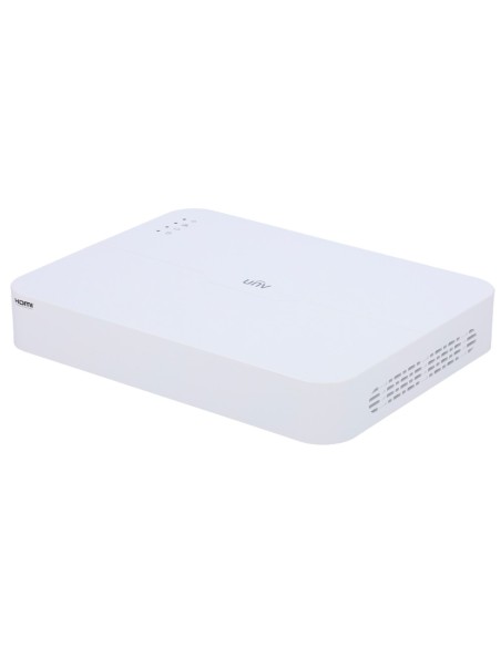NVR GAMME EASY D'UNIVIEW - 8 CH VIDEO | 12MP | 80 MBPS - DÉTECTION DE VISAGE | DÉTECTION DE VÉHICULE - SIP | UMD | ACUSEARCH - 