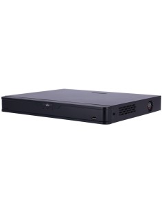 NVR GAMME EASY D'UNIVIEW - 4 CH VIDEO | 12MP | 80 MBPS - DÉTECTION DE VISAGE | DÉTECTION DE VÉHICULE - SIP | UMD | ACUSEARCH - 