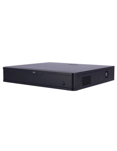 UNIVIEW GAMA EASY - GRABADOR NVR PARA CÁMARAS IP - RESOLUCIÓN HASTA 12MPX - 32CH VÍDEO / COMPRESIÓN ULTRA265 / 16CH POE - ANCHO