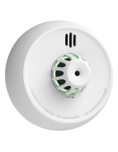 DETECTOR TÉRMICO DE INCENDIO AUTÓNOMO X-SENSE - CONEXIÓN CON HUB SBS50 PARA COMUNICACIÓN POR APP - PERMITE CONECTAR 50 DETECTORE