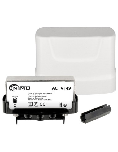 AMPLIFICADOR MASTIL NIMO 30DB 1XUHF ACTV149