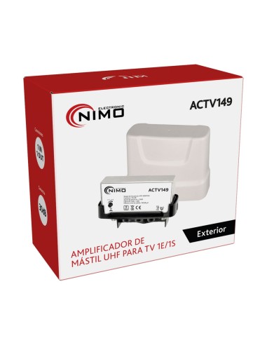 AMPLIFICADOR MASTIL TECATEL 30DB 1XUHF A