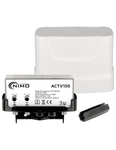 AMPLIFICADOR MASTIL NIMO 30DB 2XUHF ACTV150