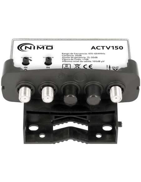 AMPLIFICADOR MASTIL TECATEL 30DB 1XUHF A