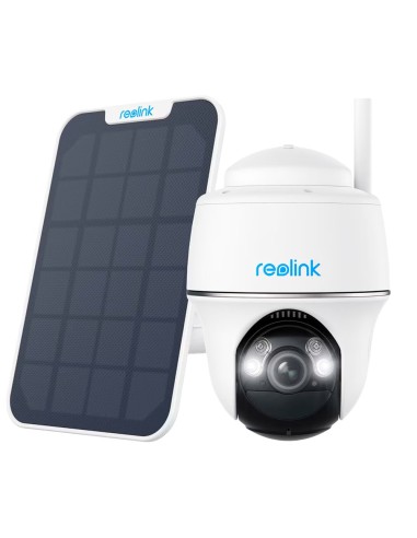 REOLINK CAMARA WIFI  A BATERÍA CON PANEL SOLAR - 5MP (2880 X 1616) - IR 10 M / SIRENA - DETECCION PIR HUMANOS / VEHÍCULOS / MASC