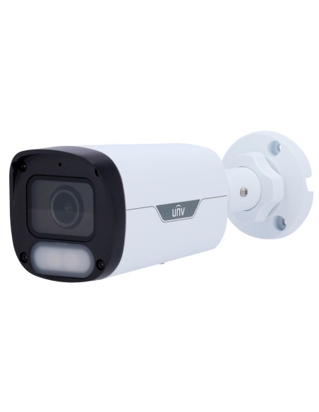 CÁMARA BULLET IP UNIVIEW - GAMA EASY - 8 MP | LENTE 2.8 MM | MICROSD 512 GB - LUZ BLANCA 30 M | WDR 120 DB  - COLOR HUNTER CON T