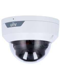 CÁMARA DOMO IP UNIVIEW GAMA EASY - 8 MP | LENTE 2.8 MM | MICROSD 512 GB - IR 30 M | WDR 120 DB  - CRUCE DE LÍNEA E INTRUSIÓN BAS