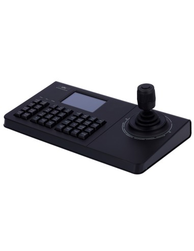 TECLADO IP UNIVIEW - DOBLE INTERFAZ: DIRECTO O RED - PANTALLA LCD 4&QUOT; - INTERFAZ IP/RS-232/RS-485 - JOYSTICK 4 AXIS