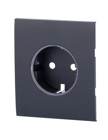 TAPA CENTRAL PARA ENCHUFE BÁSICO TIPO F - COMPATIBLE CON AJ-OUTLETCORE-BASIC - PROTECCIÓN CONTRA POLVO, SALPICADURAS, OBJETOS -