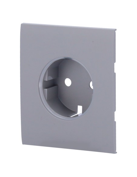 TAPA CENTRAL PARA ENCHUFE BÁSICO TIPO F - COMPATIBLE CON AJ-OUTLETCORE-BASIC - PROTECCIÓN CONTRA POLVO, SALPICADURAS, OBJETOS -