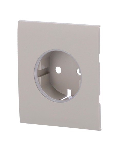 TAPA CENTRAL PARA ENCHUFE BÁSICO TIPO F - COMPATIBLE CON AJ-OUTLETCORE-BASIC - PROTECCIÓN CONTRA POLVO, SALPICADURAS, OBJETOS -