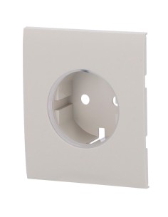 TAPA CENTRAL PARA ENCHUFE BÁSICO TIPO F - COMPATIBLE CON AJ-OUTLETCORE-BASIC - PROTECCIÓN CONTRA POLVO, SALPICADURAS, OBJETOS -