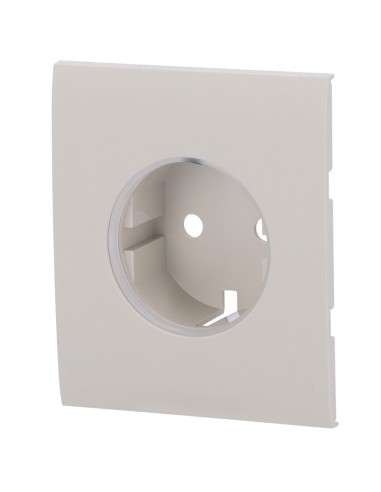 TAPA CENTRAL PARA ENCHUFE BÁSICO TIPO F - COMPATIBLE CON AJ-OUTLETCORE-BASIC - PROTECCIÓN CONTRA POLVO, SALPICADURAS, OBJETOS -