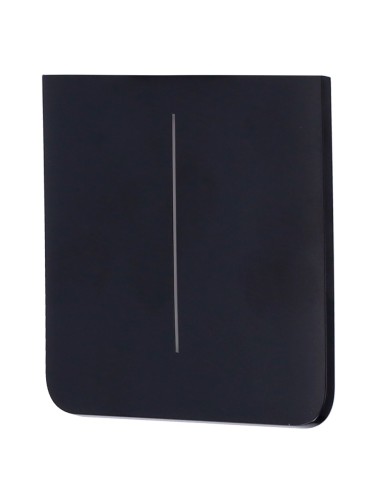 PANEL TÁCTIL PARA INTERRUPTOR DE LUZ DOBLE - COMPATIBLE CON AJ-LIGHTCORE-2G-VERT - RETROILUMINACIÓN LED - PANEL TÁCTIL LATERAL S