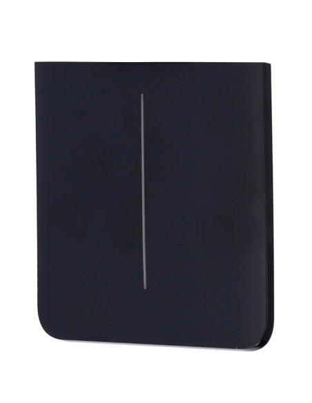 PANEL TÁCTIL PARA INTERRUPTOR DE LUZ DOBLE - COMPATIBLE CON AJ-LIGHTCORE-2G-VERT - RETROILUMINACIÓN LED - PANEL TÁCTIL LATERAL S