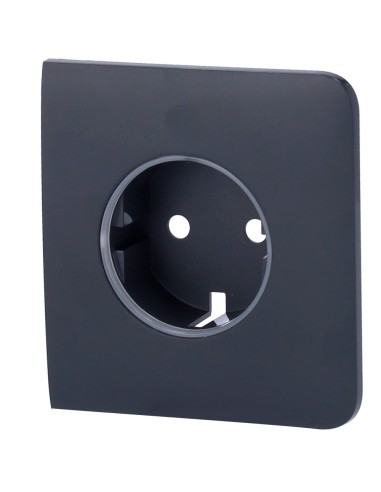 TAPA LATERAL PARA ENCHUFE BÁSICO TIPO F - COMPATIBLE CON AJ-OUTLETCORE-BASIC - PROTECCIÓN CONTRA POLVO, SALPICADURAS, OBJETOS -