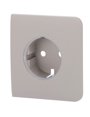 TAPA LATERAL PARA ENCHUFE BÁSICO TIPO F - COMPATIBLE CON AJ-OUTLETCORE-BASIC - PROTECCIÓN CONTRA POLVO, SALPICADURAS, OBJETOS -