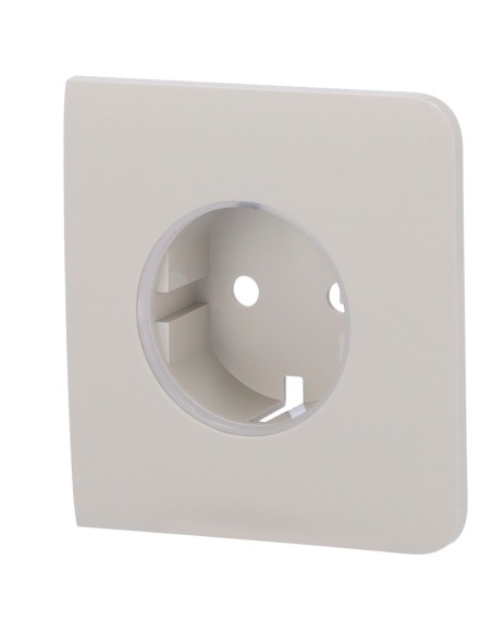 TAPA LATERAL PARA ENCHUFE BÁSICO TIPO F - COMPATIBLE CON AJ-OUTLETCORE-BASIC - PROTECCIÓN CONTRA POLVO, SALPICADURAS, OBJETOS -