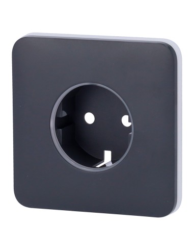 TAPA PARA ENCHUFE BÁSICO TIPO F - COMPATIBLE CON AJ-OUTLETCORE-BASIC - PROTECCIÓN CONTRA POLVO, SALPICADURAS, OBJETOS - SIN MONI