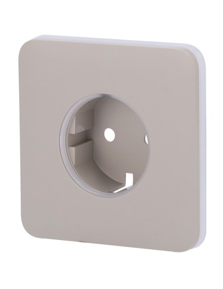 TAPA PARA ENCHUFE BÁSICO TIPO F - COMPATIBLE CON AJ-OUTLETCORE-BASIC - PROTECCIÓN CONTRA POLVO, SALPICADURAS, OBJETOS - SIN MONI