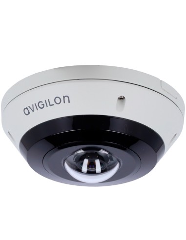 AVIGILON - CÁMARA DOMO IP FISHEYE GAMA H5A - RESOLUCIÓN 12MPX CON IR, 1.6MM - CUMPLE CON FIPS 140-2 - VISIÓN PANORÁMICA 360º - C